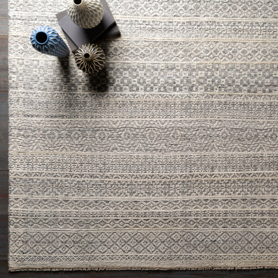 product image for Nobility Wool Light Gray Rug Roomscene Image 51