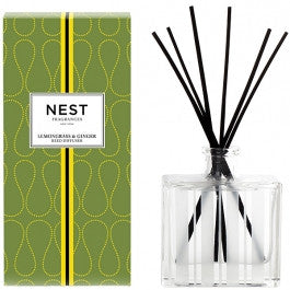 media image for lemongrass ginger reed diffuser design by nest fragrances 1 251