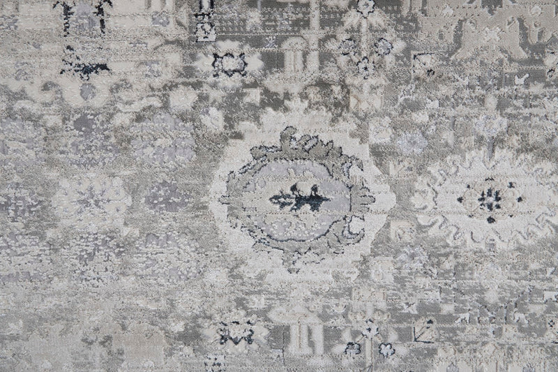media image for Adana Distressed Ivory/Silver Gray Rug 2 212