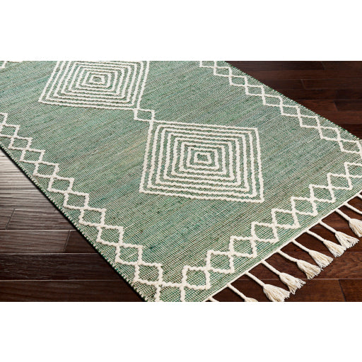 media image for norwood jute green rug by surya nwd2305 23 7 289