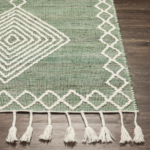 media image for norwood jute green rug by surya nwd2305 23 5 292