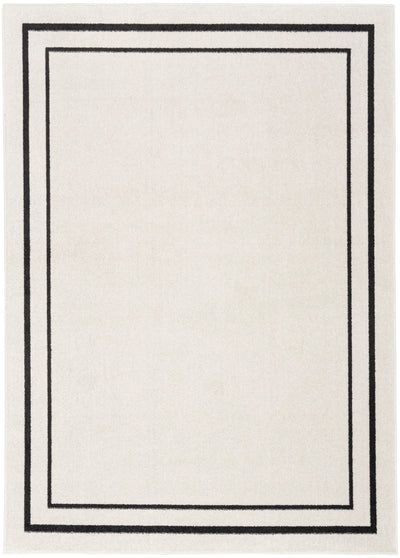 product image for nourison essentials ivory black rug by nourison nsn 099446148278 1 11