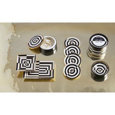 product image for op art square tray 4 64