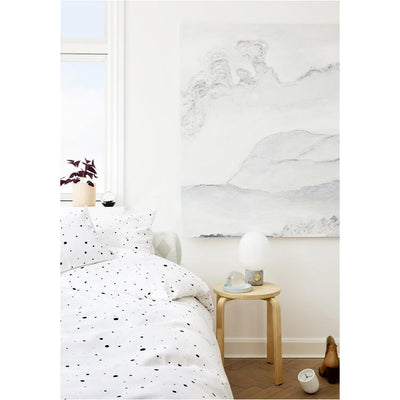 product image for dot bedding in white black adult extra length by oyoy 3 69