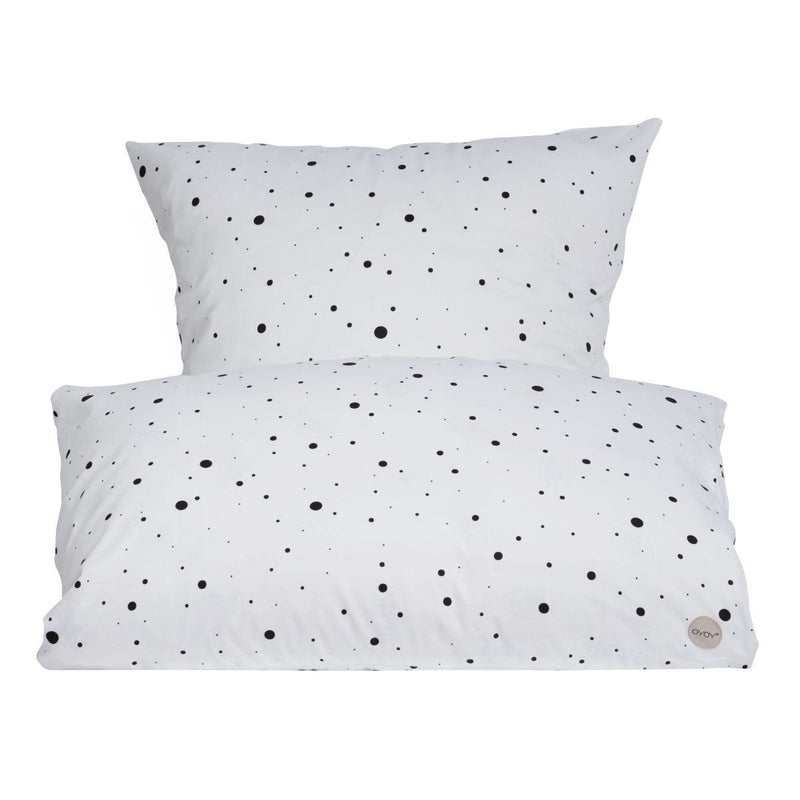 media image for Dot Bedding in White & Black design by OYOY 232