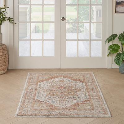 product image for Nourison Home Sahar Ivory Rust Vintage Rug By Nourison Nsn 099446898692 12 16