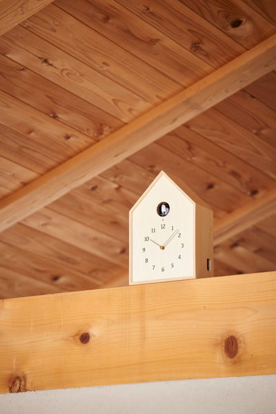 product image for birdhouse clock design by lemnos 7 72