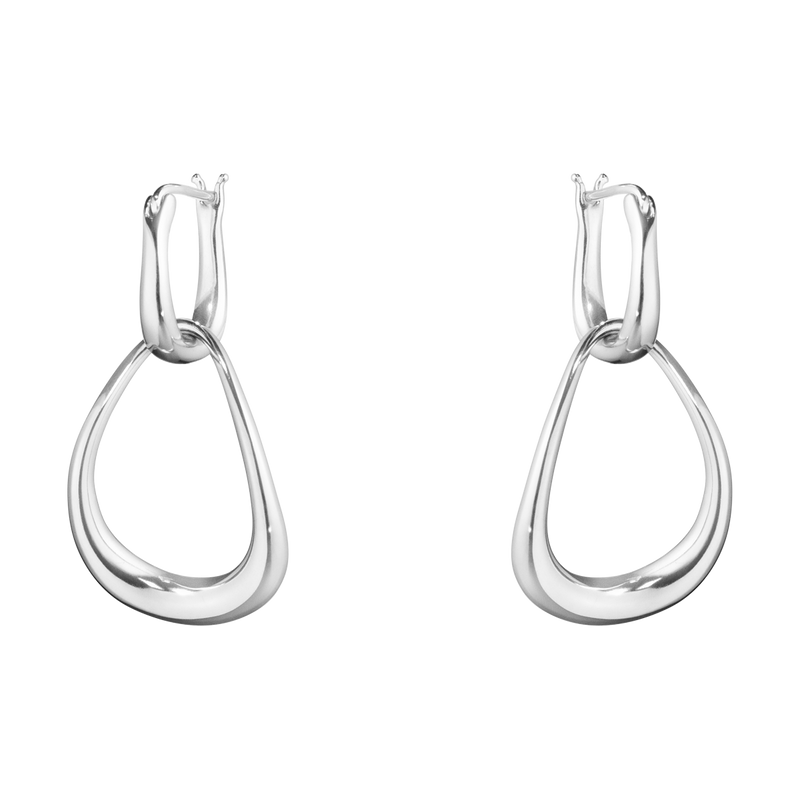 media image for Offspring Silver Earrings in Various Styles by Georg Jensen 235