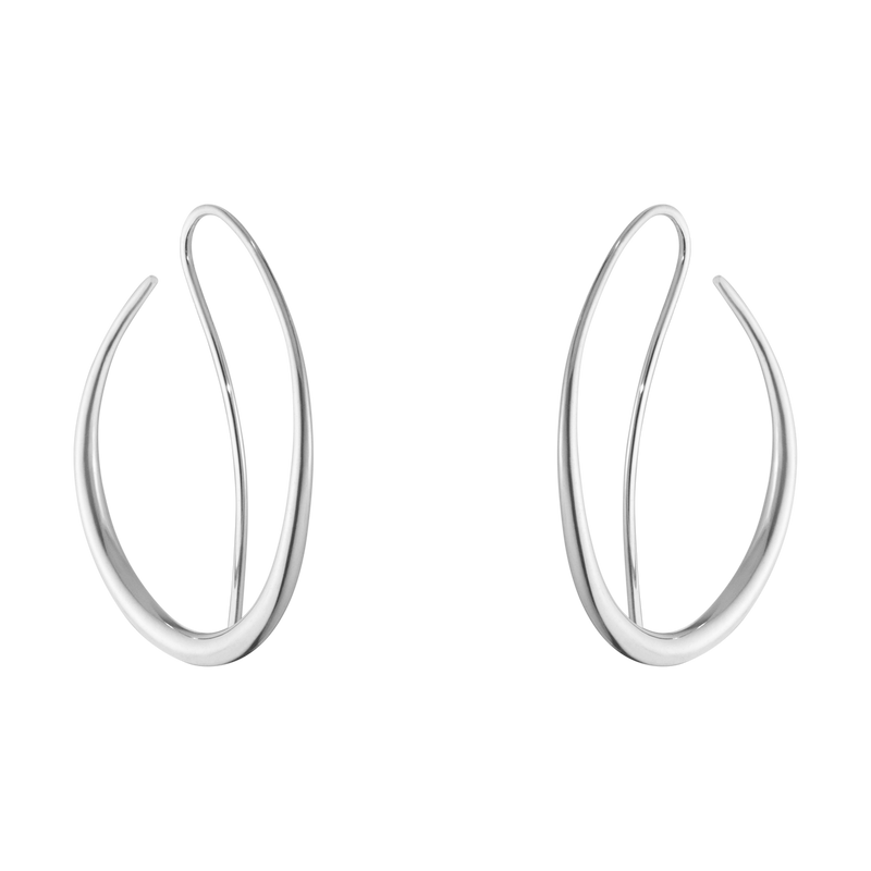 media image for Offspring Silver Earrings in Various Styles by Georg Jensen 20