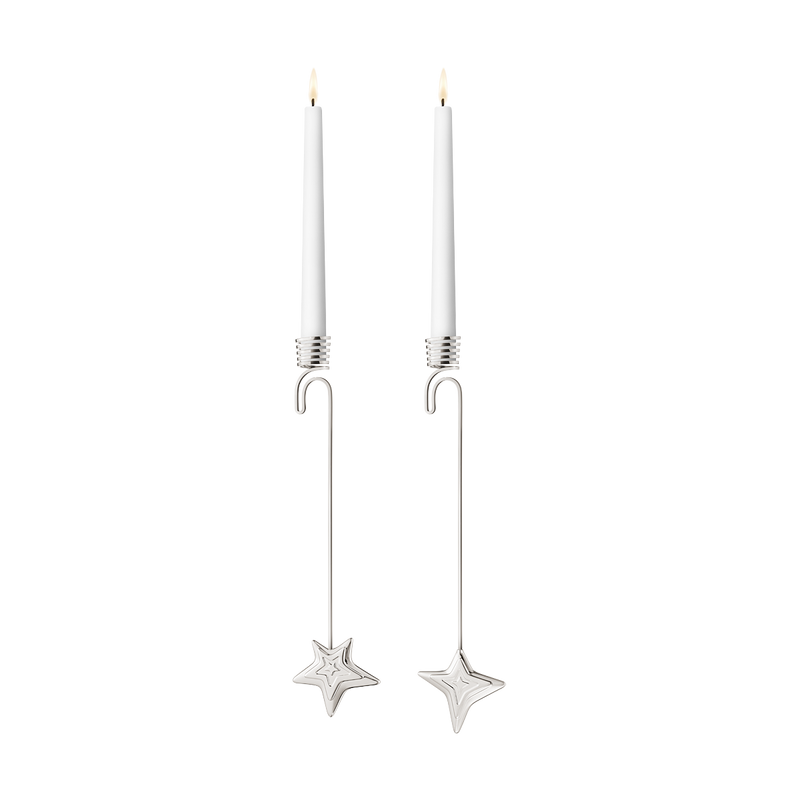 media image for candle holders four five point star palladium 1 287