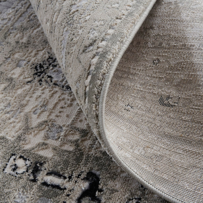 media image for Adana Distressed Ivory/Silver Gray Rug 3 278