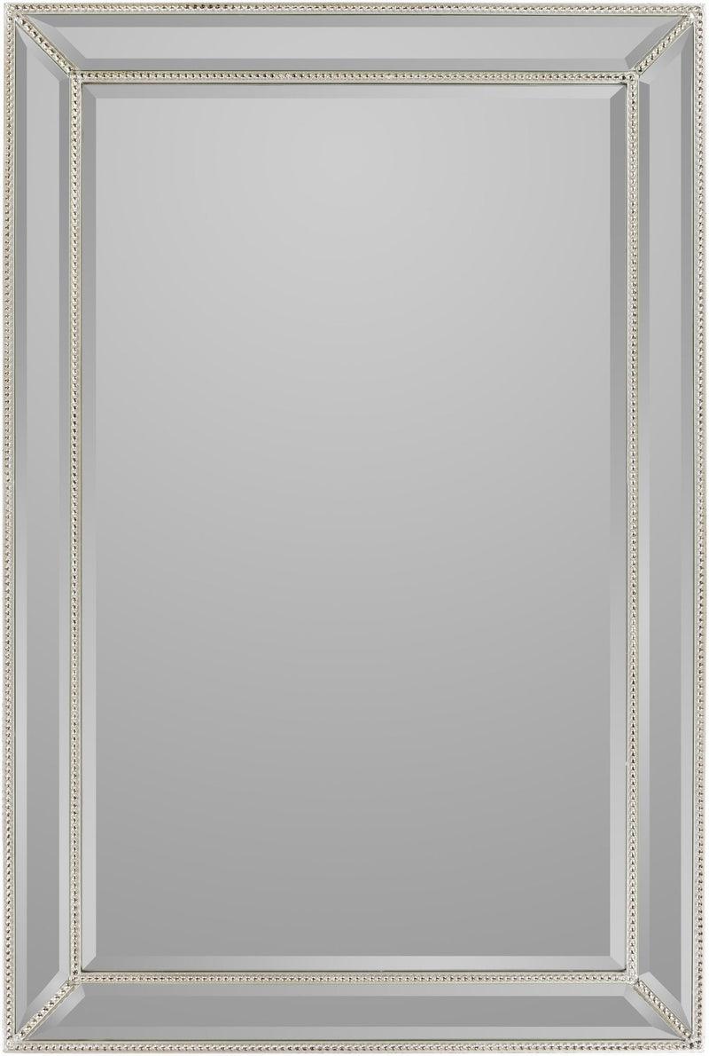 media image for Surya Wall Decor Wall Mirror in Silver design by Surya 259
