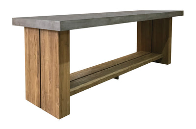 product image of Perpetual Teak Mykonos Bar Table by BD Outdoor 54