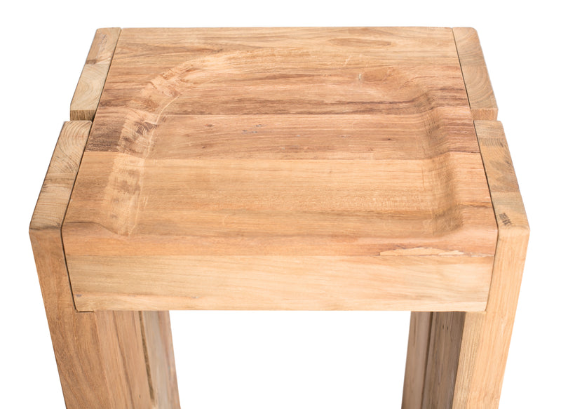 media image for Perpetual Teak Solo Bar Stool by BD Outdoor 266