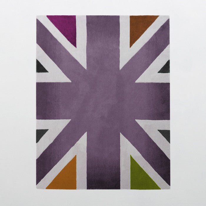 media image for Piccadilly Circus Collection 100% Wool Area Rug in Assorted Colors design by Second Studio 278