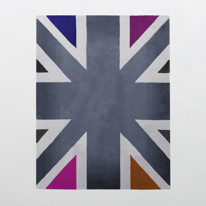 media image for Piccadilly Circus Collection 100% Wool Area Rug in Assorted Colors design by Second Studio 262