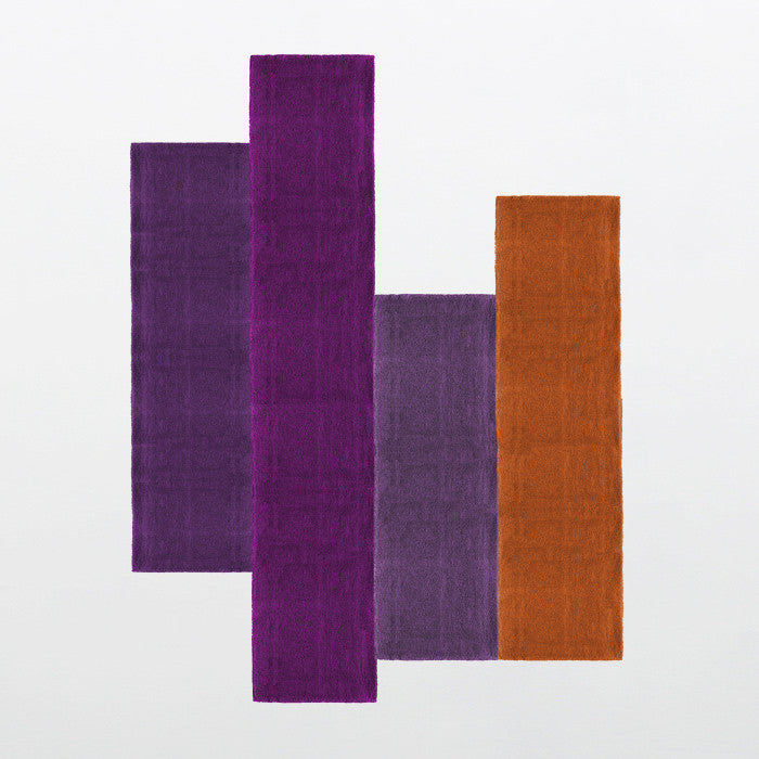 media image for Pieces de L.A. Collection 100% Wool Area Rug in Assorted Colors design by Second Studio 249