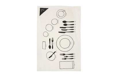 product image for Place Setting 101 Tea Towel design by Sir/Madam 77
