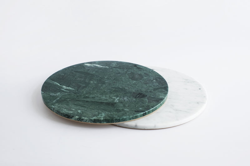 media image for Circle Marble Platter in Green design by FS Objects 261