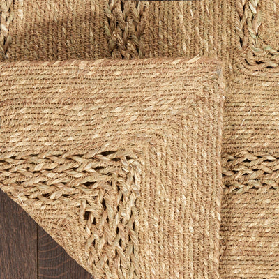 product image for Natural Seagrass Indoor Outdoor Handmade Natural Rug By Nourison Nsn 099446940186 5 78