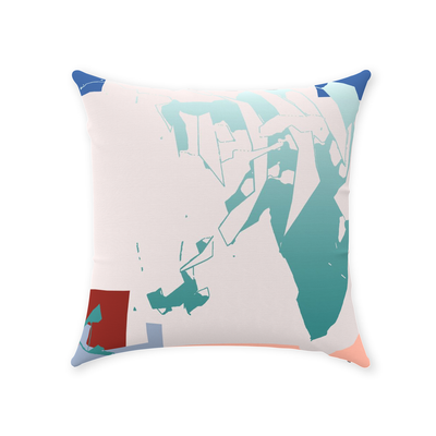 product image for beach futures throw pillow designed by elise flashman 1 9