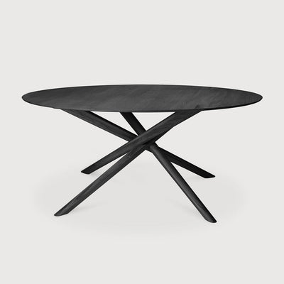 product image for Round Oak Mikado Dining Table 12 52