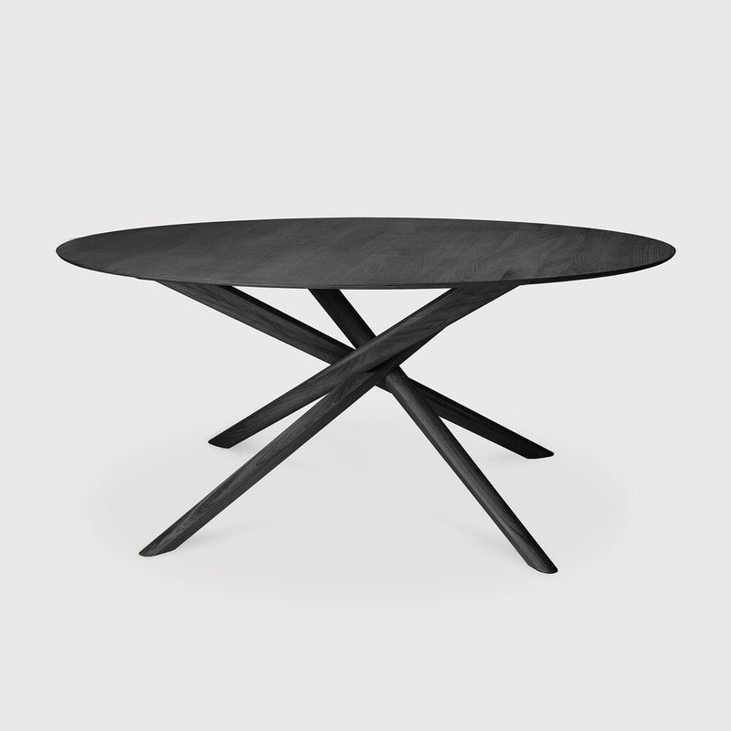 media image for Round Oak Mikado Dining Table 12 255