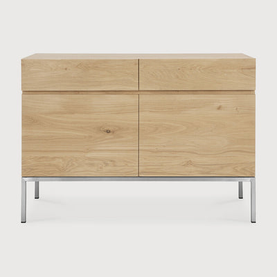 product image for Oak Ligna Sideboard With Black Metal Legs In Various Sizes 8 68