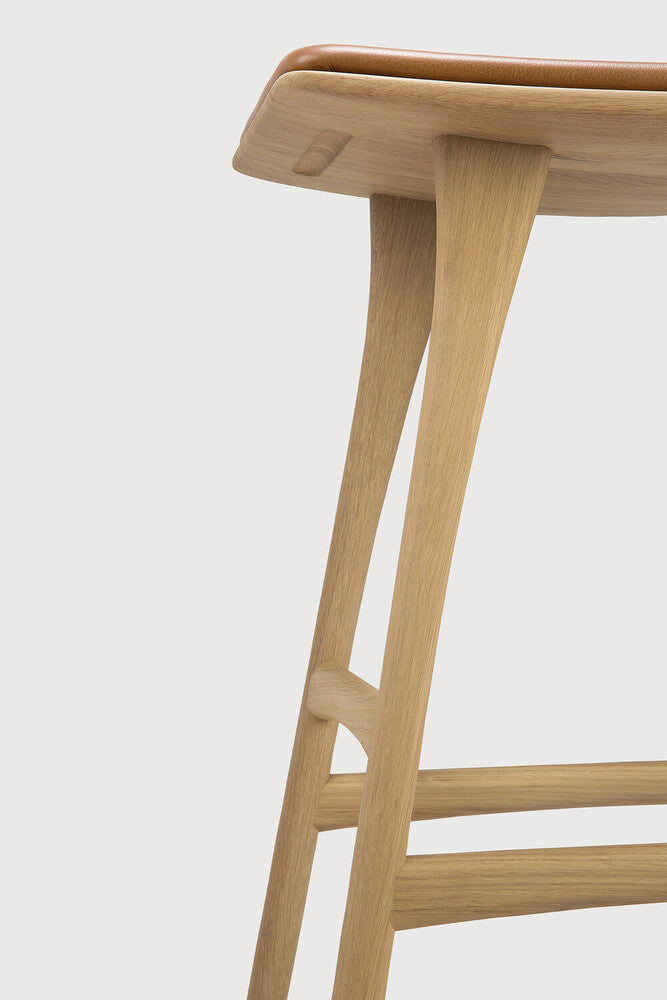 media image for Oak Osso Counter Stool By Ethnicraft Teg 53044 16 232