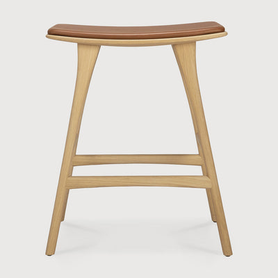 product image for Oak Osso Counter Stool By Ethnicraft Teg 53044 8 28