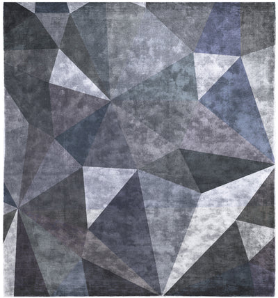 product image of Quel Bordel Hand Knotted Rug in Blue design by Second Studio 583