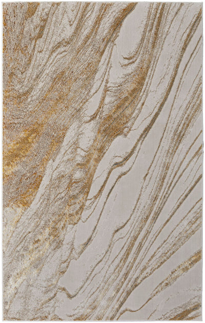 product image of Tripoli Abstract Ivory/Taupe/Gold Rug 1 563