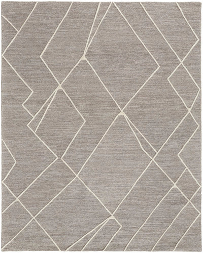 product image for euclid hand tufted gray ivory rug by thom filicia x feizy t11t8004gryivyj00 1 97