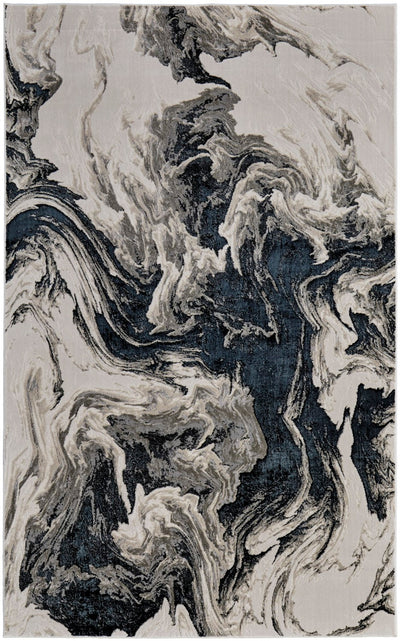 product image of Orin Abstract Ivory/Black/Taupe Rug 1 594