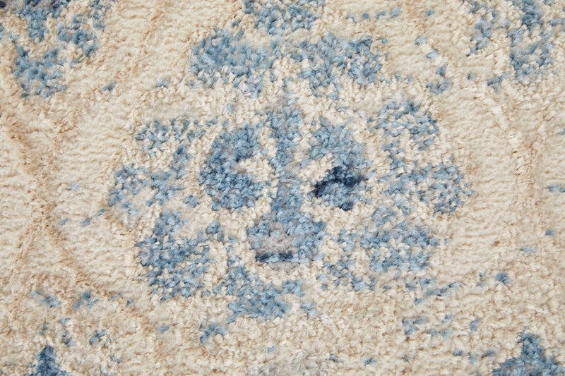 media image for wyllah traditional diamond blue ivory rug by bd fine cmar39k7bluivyc16 2 275