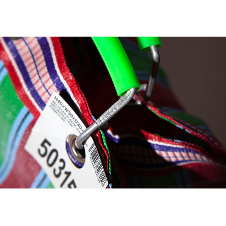 media image for recycled plastic stripe bag wide by puebco 503394 9 235