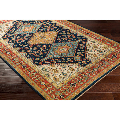 product image for Reign Nz Wool Navy Rug Corner Image 3 39