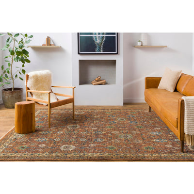 product image for Reign Nz Wool Dark Brown Rug Roomscene Image 2 84