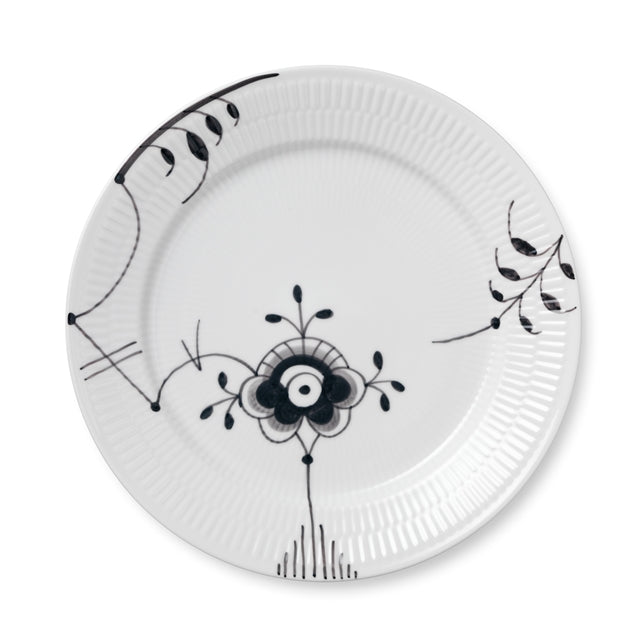 media image for black fluted mega dinnerware by new royal copenhagen 1017038 18 239