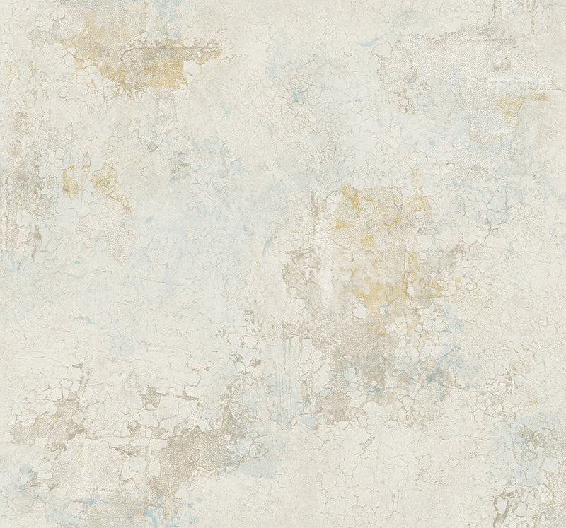 media image for Cracked Marble Wallpaper in Cream & Blue 221
