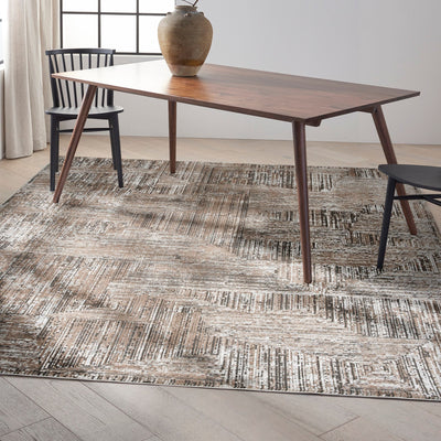 product image for Calvin Klein Irradiant Black Ivory Modern Rug By Calvin Klein Nsn 099446129420 7 26