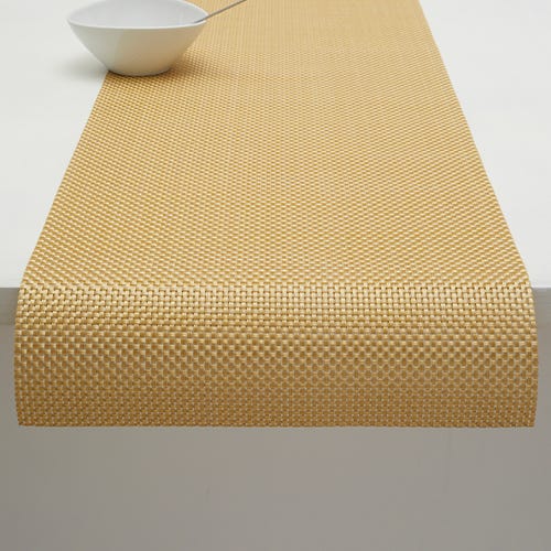 media image for basketweave table runner by chilewich 100108 002 6 260