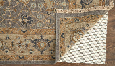 product image for Aleska Oriental Gray/Gold Rug 3 58