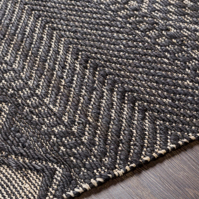 product image for Santa Barbara Jute Charcoal Rug Texture Image 17