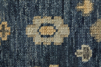 product image for foxboro traditional floral botanical hand knotted blue gray rug by bd fine filr6954blugryh00 2 62