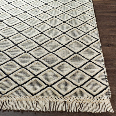 product image for Saint Clair Nz Wool Black Rug Front Image 14