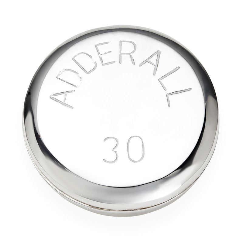 media image for Silver Plated Pill Box Adderall 249