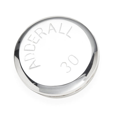 product image for Silver Plated Pill Box Adderall 32