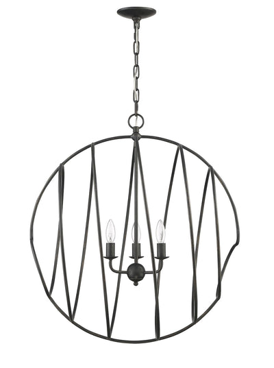 product image for Conduit Large 3 Light Industrial Chandelier By Lumanity 3 32