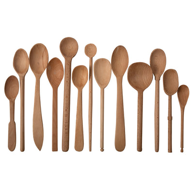 product image of set of 13 large baker s dozen wood spoons design by sir madam 1 593